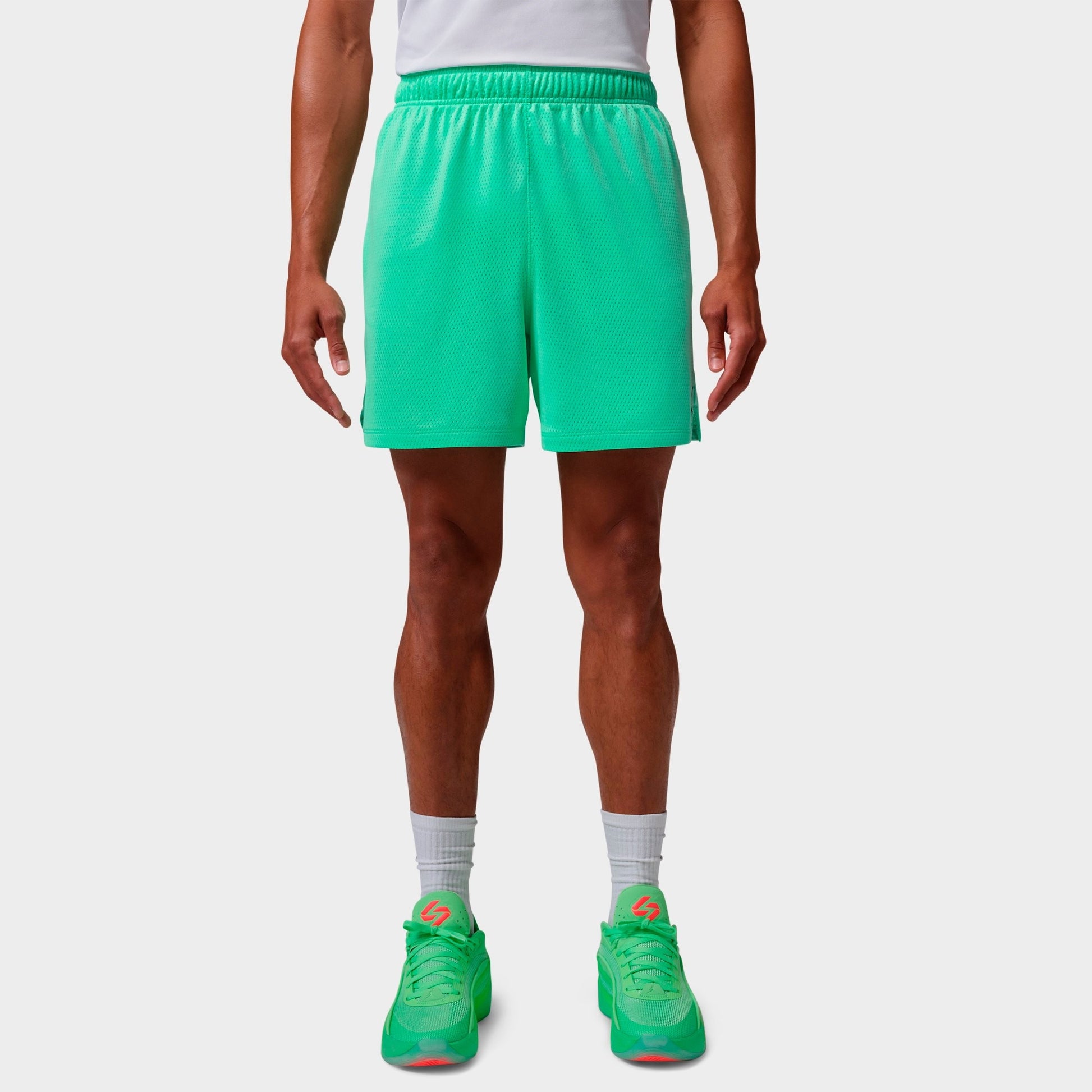 Men's Jordan Sport Essentials Dri-FIT Basketball Shorts - Green Glow