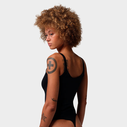 Women's Jordan Brooklyn Essentials Tank Bodysuit - Black/White