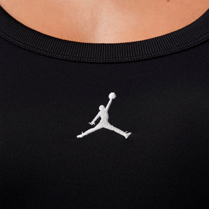 Women's Jordan Brooklyn Essentials Tank Bodysuit - Black/White