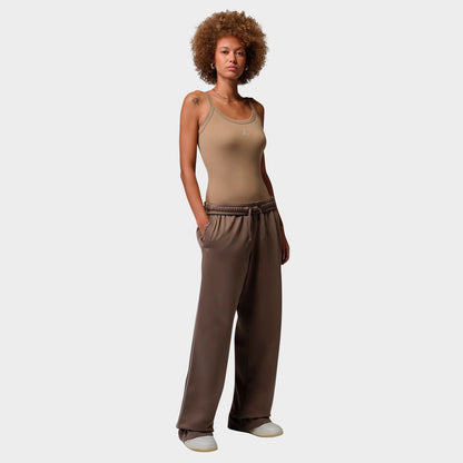 Women's Jordan Brooklyn Essentials Tank Bodysuit - Khaki/White