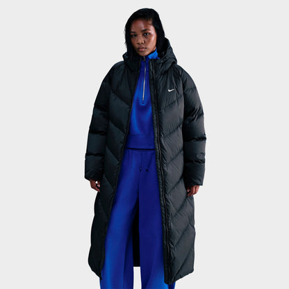 Women's Nike Sportswear Windpuffer Storm-FIT Loose Hooded Down Parka - Black/Sail