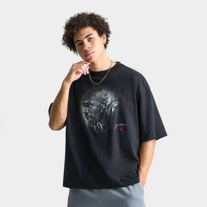 Men's Jordan Flight Essentials Big Face Graphic T-Shirt - Black