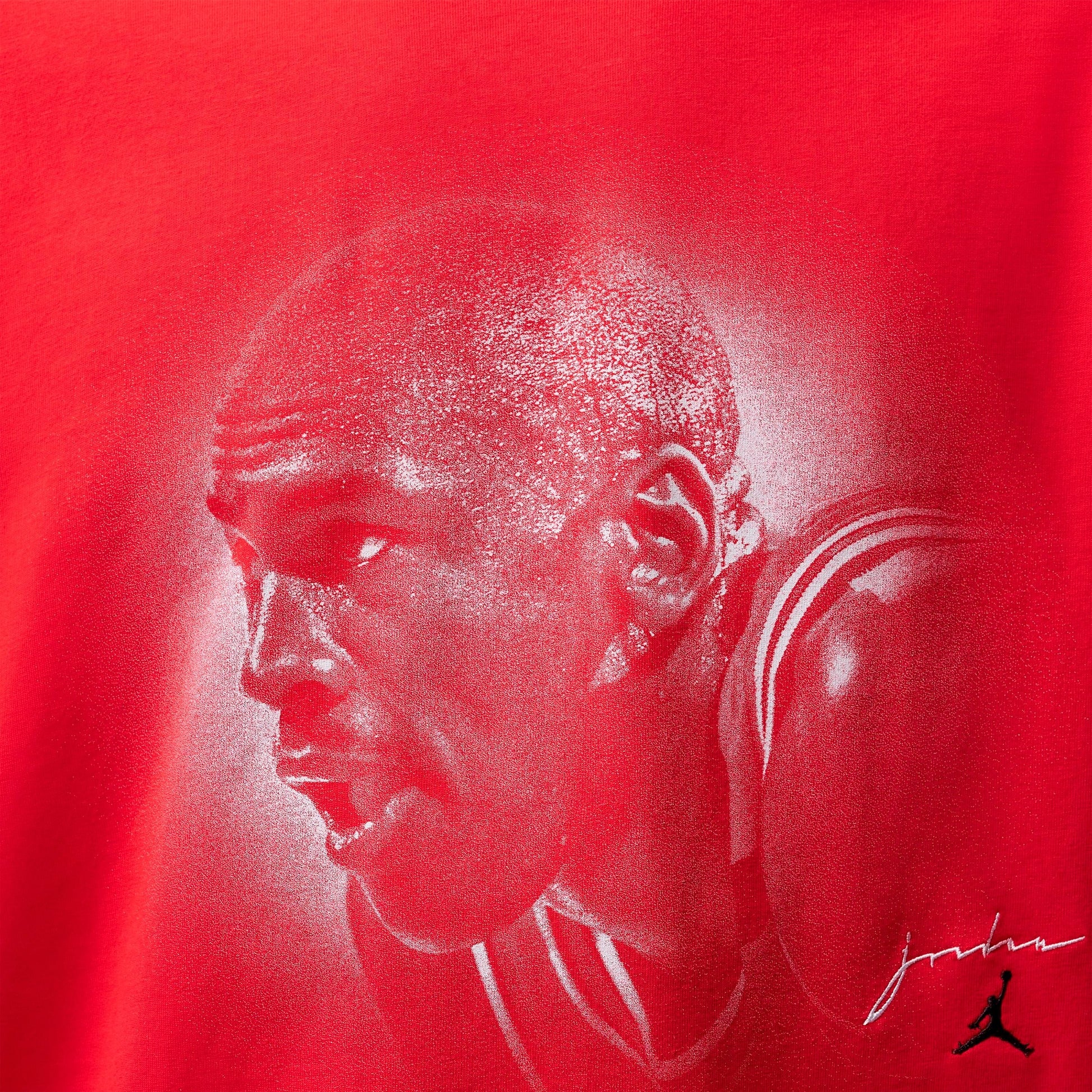 Men's Jordan Flight Essentials Big Face Graphic T-Shirt - University Red