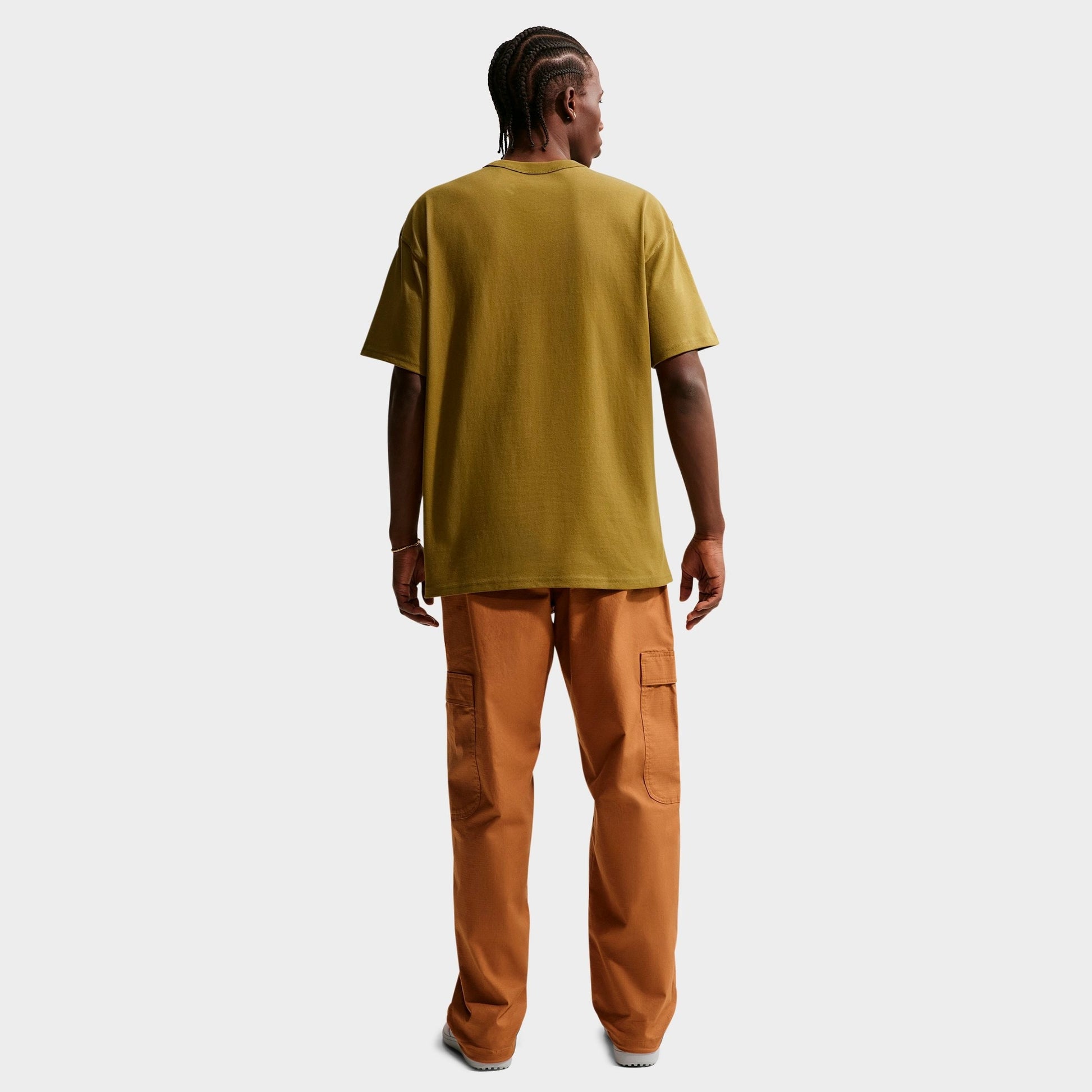 Men's Nike Sportswear Premium Essentials Futura T-Shirt - Olive Flak
