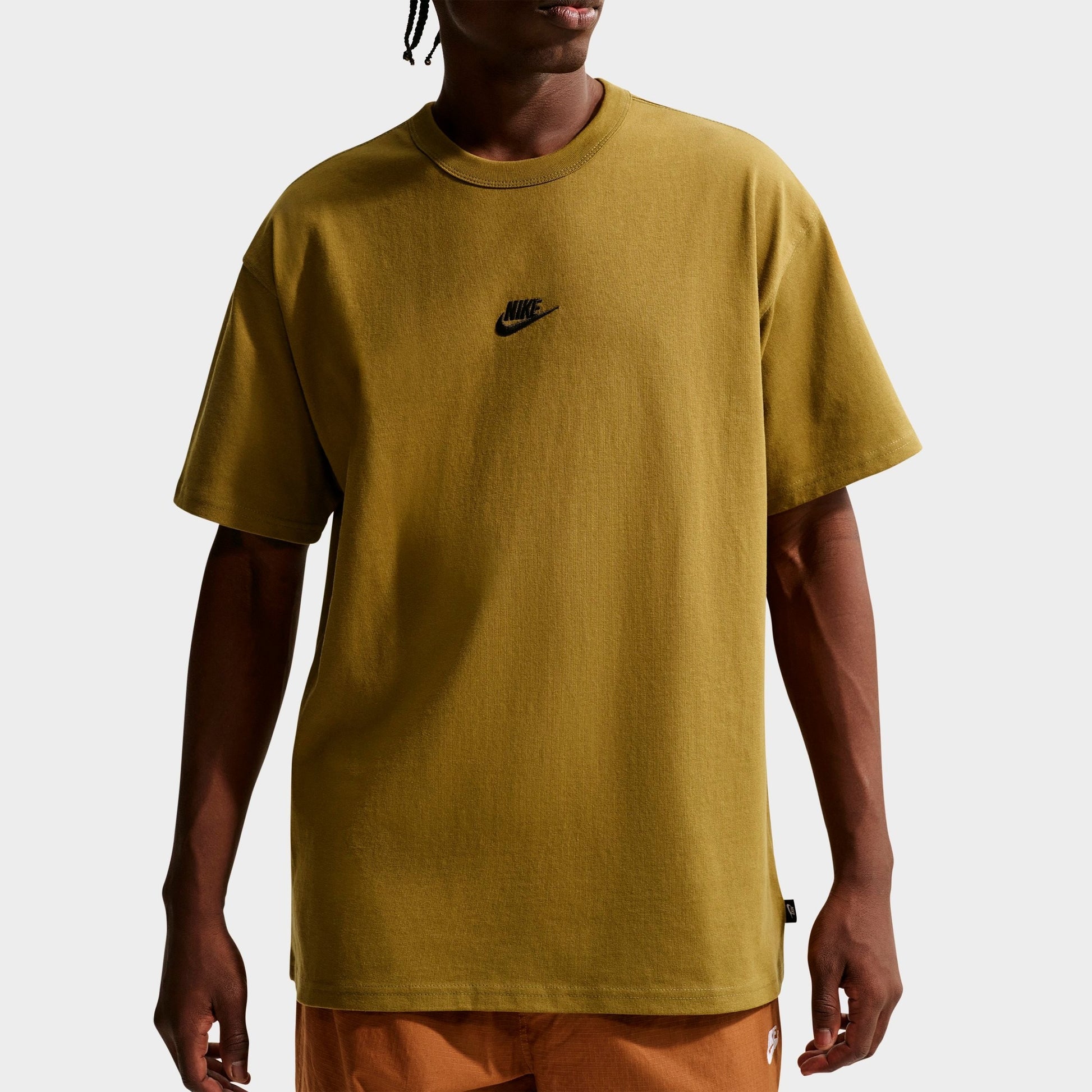 Men's Nike Sportswear Premium Essentials Futura T-Shirt - Olive Flak