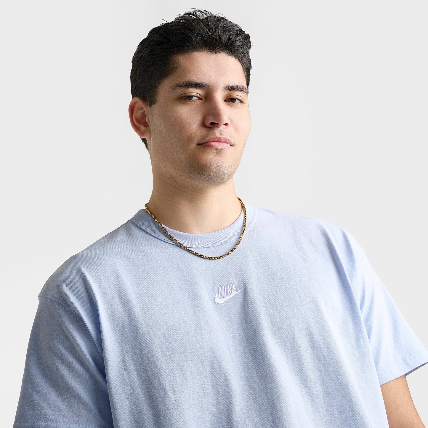 Men's Nike Sportswear Premium Essentials Futura T-Shirt - Hydrogen Blue