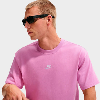 Men's Nike Sportswear Premium Essentials Futura T-Shirt - Light Magenta