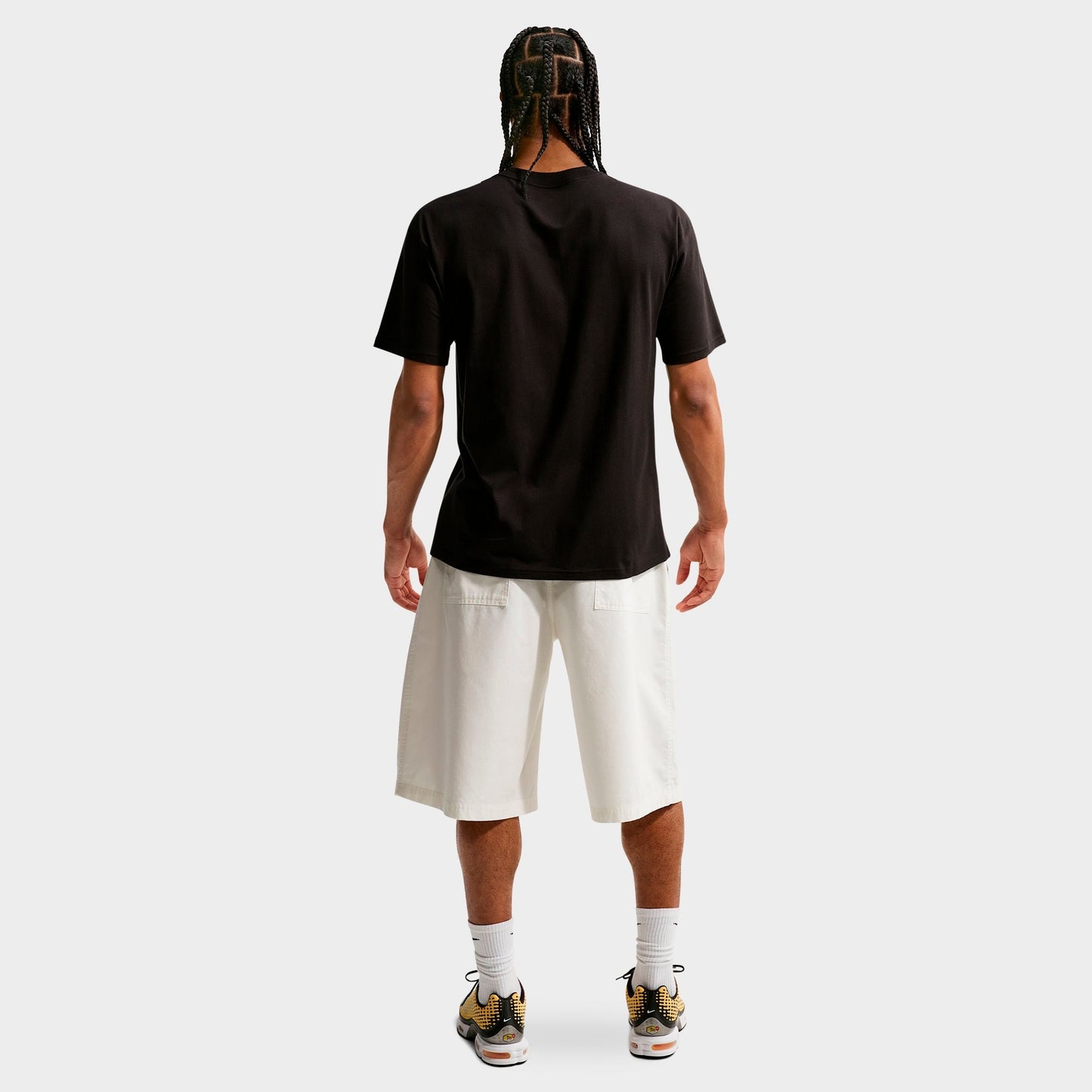 Men's Nike Sportswear Sunburst Swoosh T-Shirt - Black