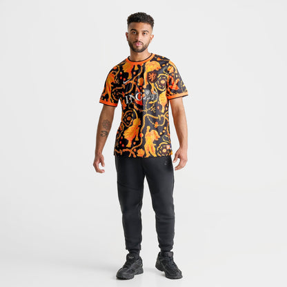 Men's Nike Netherlands x Patta Academy Pro Soccer Top - Hyper Crimson/Black