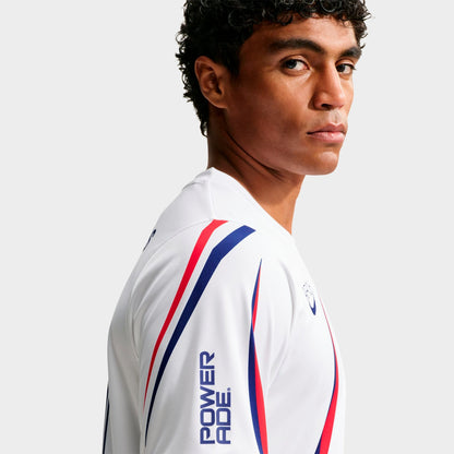 Men's Nike USA x VAA Academy Pro Dri-FIT Pre-Match Soccer Jersey - White/Deep Royal Blue/Deep Royal Blue