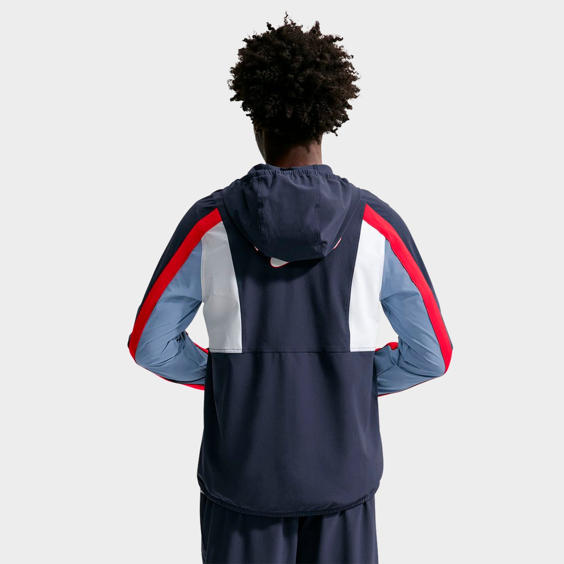 Men's Nike England Energy Dri-FIT Soccer Woven Jacket - Obsidian/Work Blue