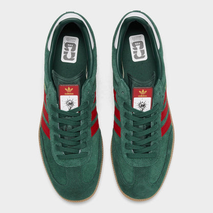 Men's adidas Originals Samba OG FIFA World Cup 2026 Portugal Casual Shoes - Team Dark Green/Better Scarlet/Gum