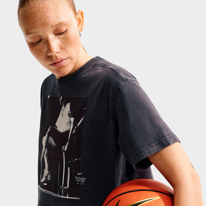 Women's Nike Basketball Photo T-Shirt - Black