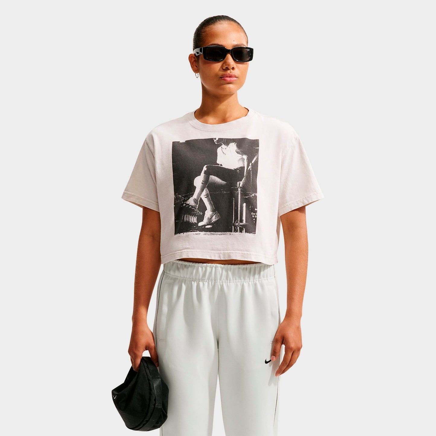 Women's Nike Basketball Photo T-Shirt - Light Bone