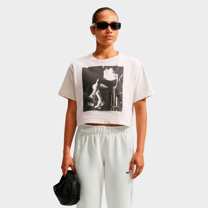 Women's Nike Basketball Photo T-Shirt - Light Bone