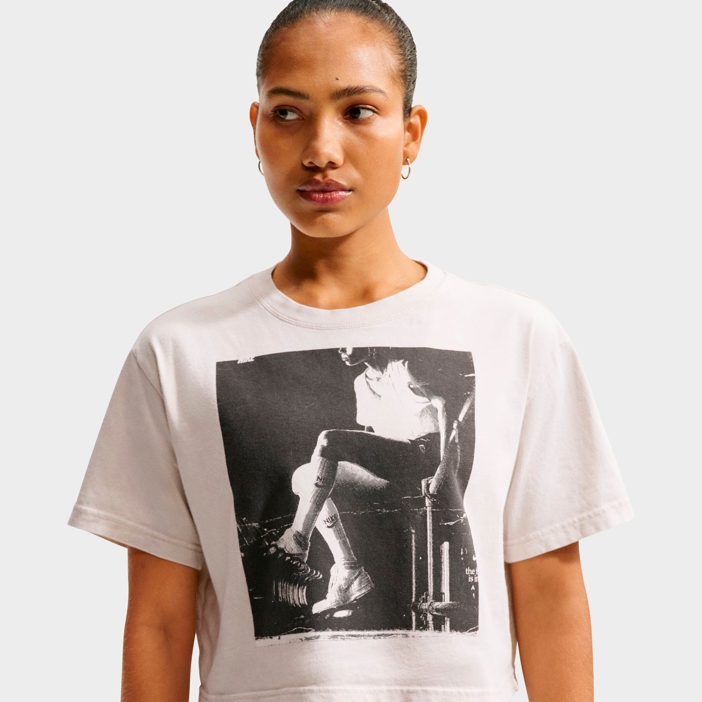 Women's Nike Basketball Photo T-Shirt - Light Bone