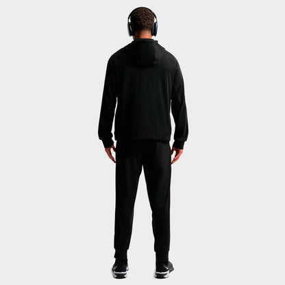 Men's Nike Primary NanoKnit Dri-FIT UV Protection Pullover Training Hoodie - Black/Black