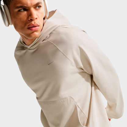 Men's Nike Primary NanoKnit Dri-FIT UV Protection Pullover Training Hoodie - Light Orewood Brown/Sail/Heather/Light Orewood Brown