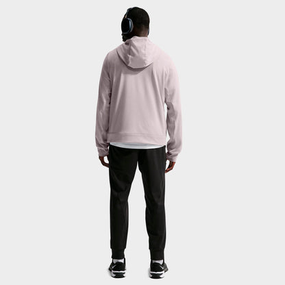 Men's Nike Primary NanoKnit Dri-FIT UV Protection Pullover Training Hoodie - Light Violet Ore/Platinum Violet/Heather/Light Violet Ore