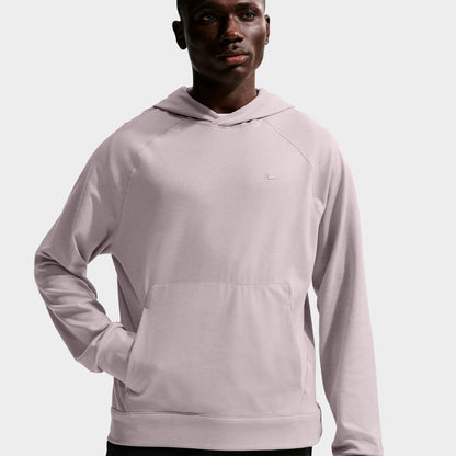 Men's Nike Primary NanoKnit Dri-FIT UV Protection Pullover Training Hoodie - Light Violet Ore/Platinum Violet/Heather/Light Violet Ore