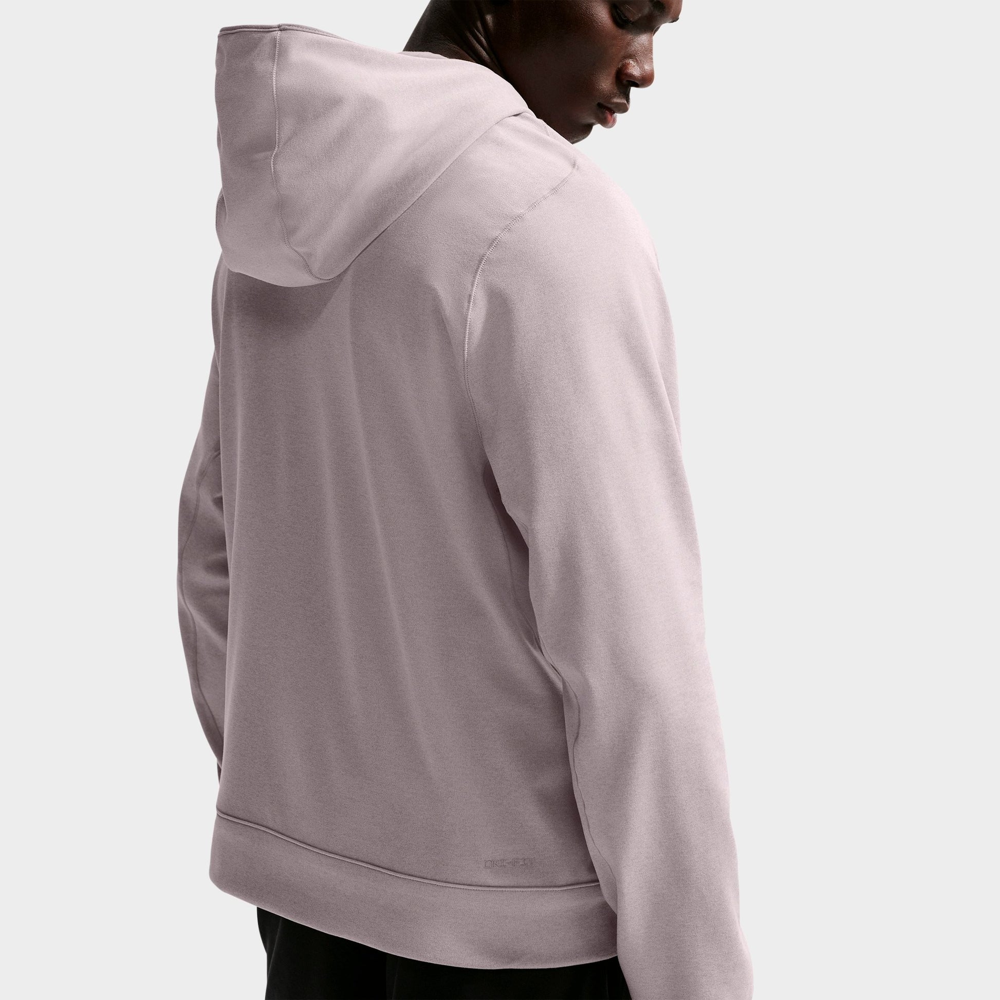 Men's Nike Primary NanoKnit Dri-FIT UV Protection Pullover Training Hoodie - Light Violet Ore/Platinum Violet/Heather/Light Violet Ore