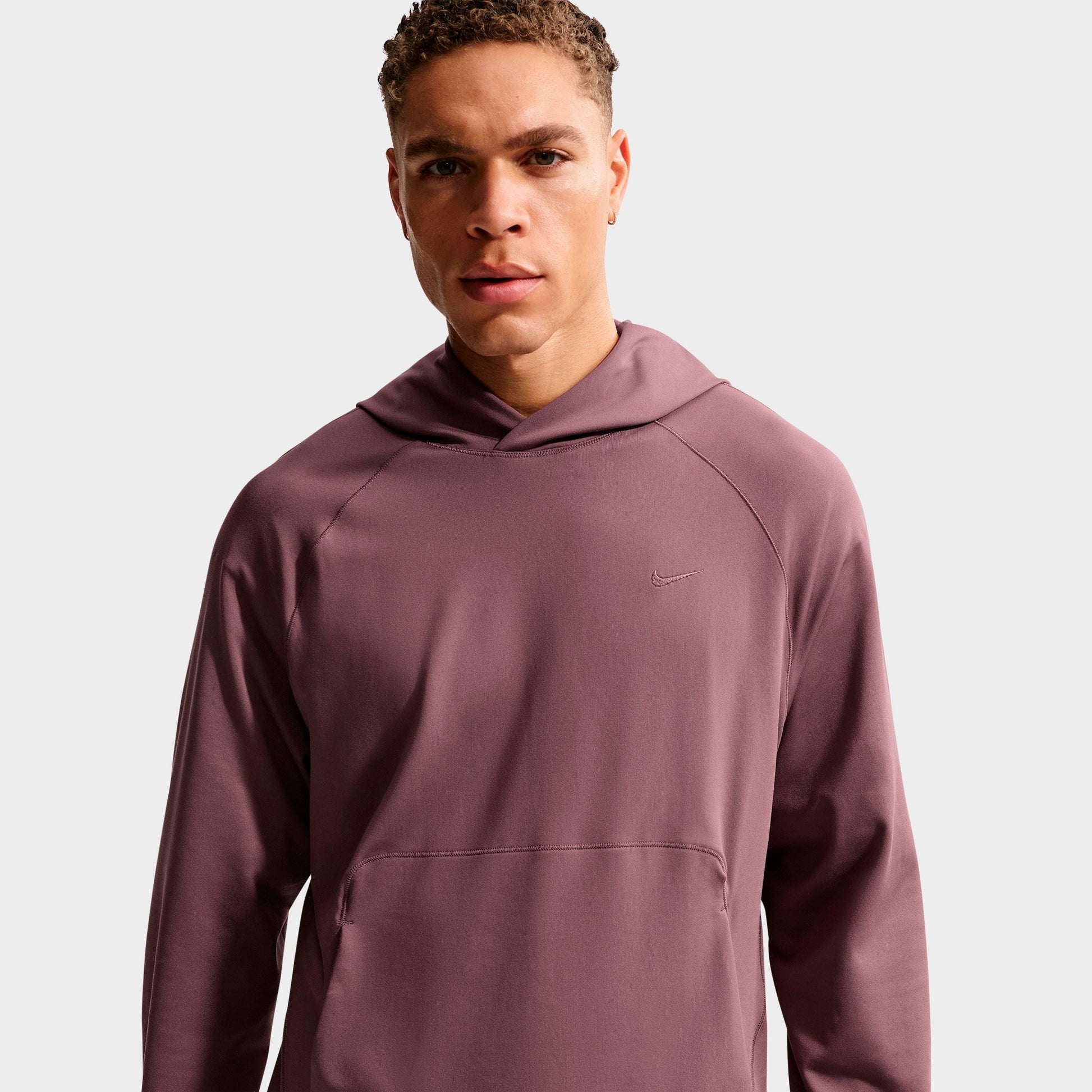 Men's Nike Primary NanoKnit Dri-FIT UV Protection Pullover Training Hoodie - Tattoo/Tattoo