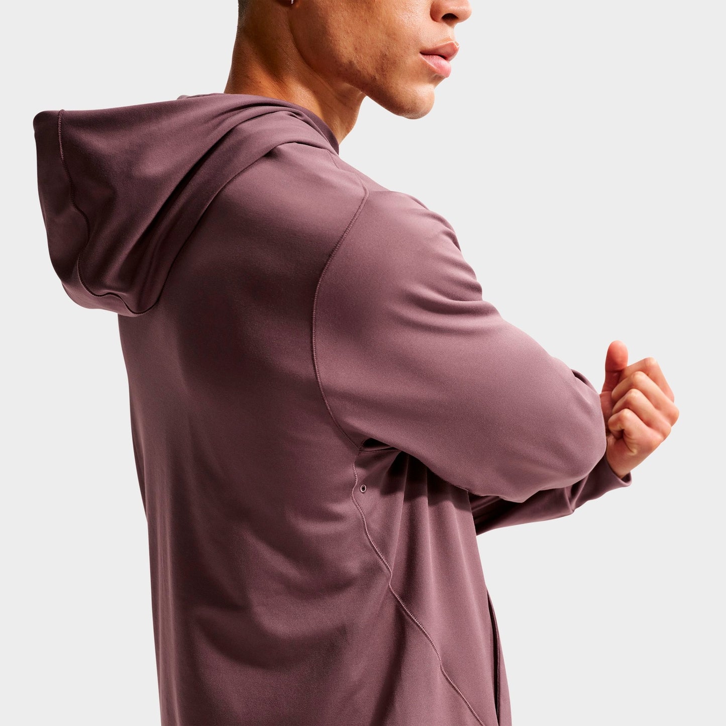 Men's Nike Primary NanoKnit Dri-FIT UV Protection Pullover Training Hoodie - Tattoo/Tattoo