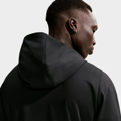 Men's Nike Primary NanoKnit Dri-FIT UV Protection Full-Zip Training Hoodie - Black/Black