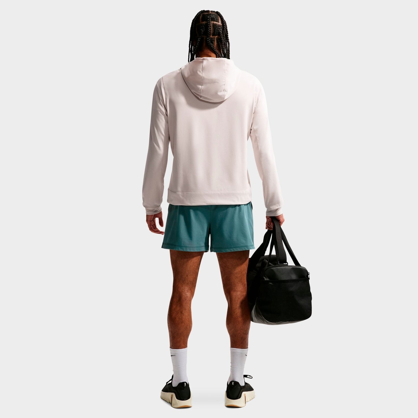 Men's Nike Primary NanoKnit Dri-FIT UV Protection Full-Zip Training Hoodie - Light Orewood Brown/Sail/Heather/Light Orewood Brown
