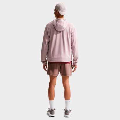 Men's Nike Primary NanoKnit Dri-FIT UV Protection Full-Zip Training Hoodie - Light Violet Ore/Platinum Violet/Heather/Light Violet Ore
