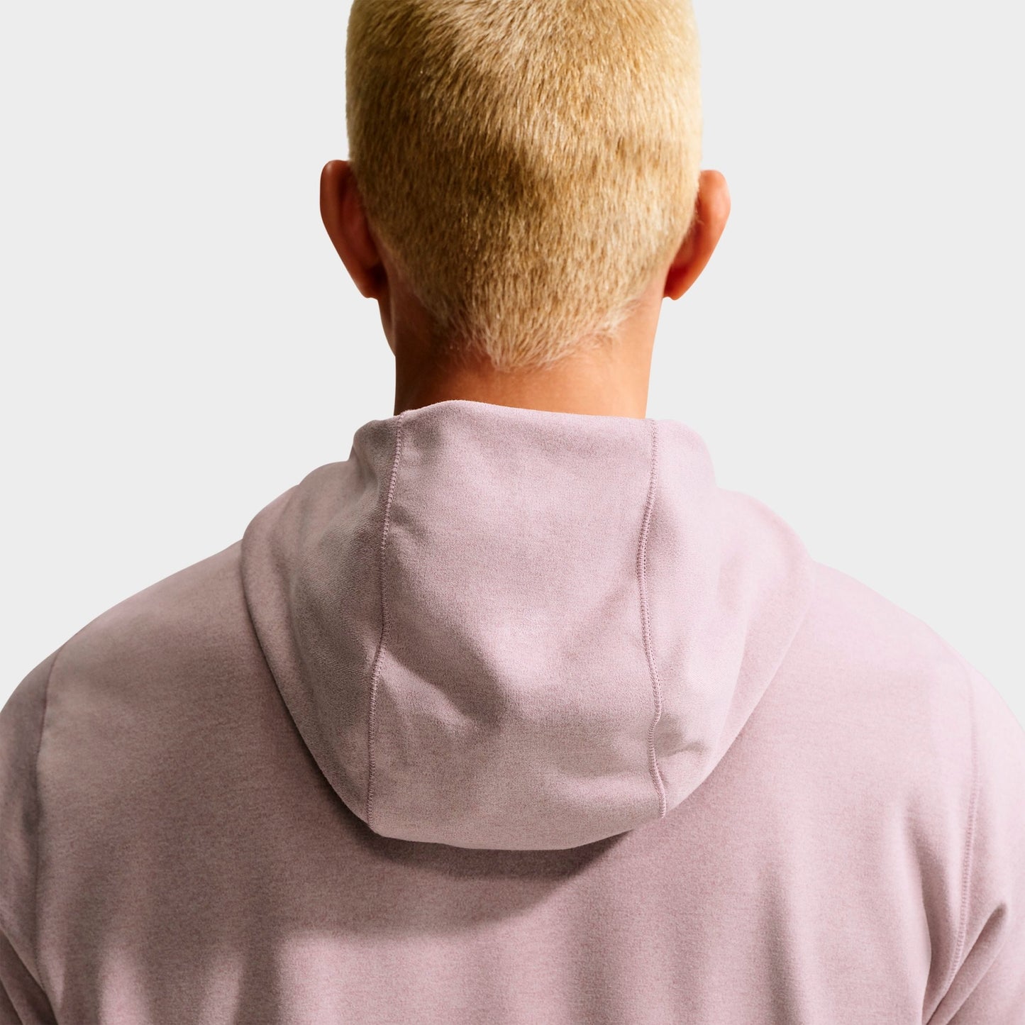 Men's Nike Primary NanoKnit Dri-FIT UV Protection Full-Zip Training Hoodie - Light Violet Ore/Platinum Violet/Heather/Light Violet Ore