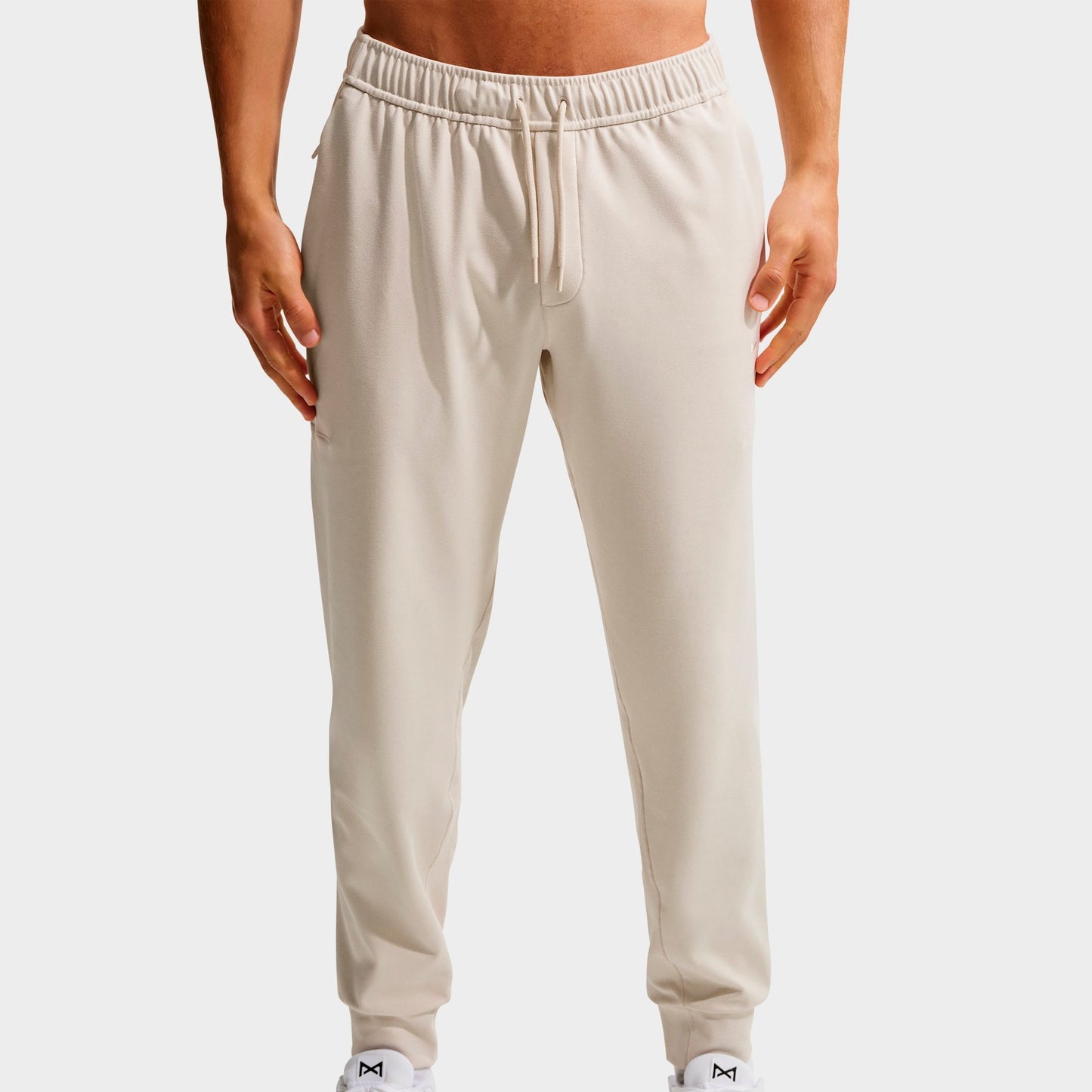 Men's Nike Primary NanoKnit Dri-FIT UV Protection Performance Jogger Pants - Light Orewood Brown/Sail/Heather/Light Orewood Brown