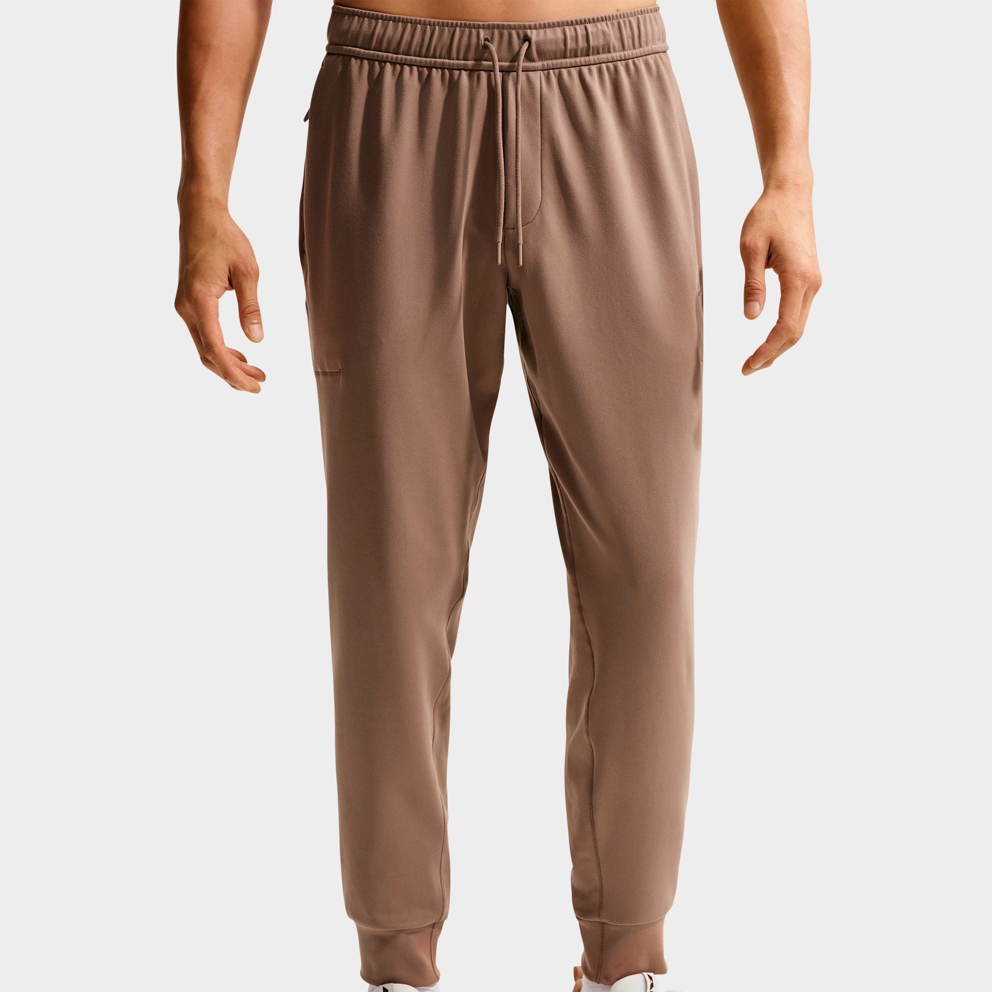 Men's Nike Primary NanoKnit Dri-FIT UV Protection Performance Jogger Pants - Mink Brown/Mink Brown