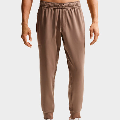 Men's Nike Primary NanoKnit Dri-FIT UV Protection Performance Jogger Pants - Mink Brown/Mink Brown
