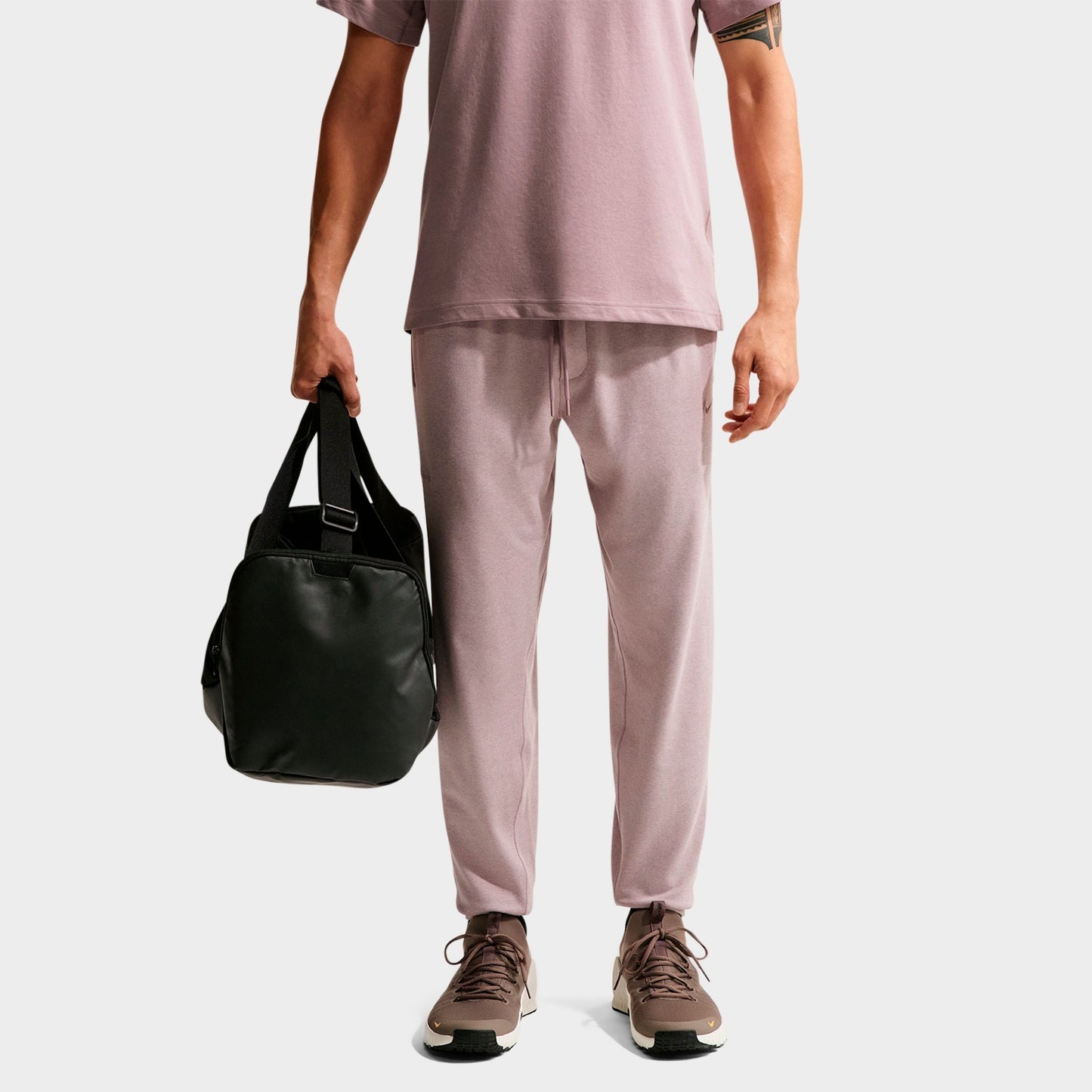 Men's Nike Primary NanoKnit Dri-FIT UV Protection Performance Jogger Pants - Light Violet Ore/Platinum Violet/Heather/Light Violet Ore