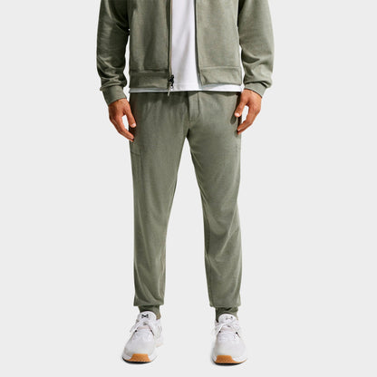 Men's Nike Primary NanoKnit Dri-FIT UV Protection Performance Jogger Pants - Light Army/Medium Olive/Heather/Light Army