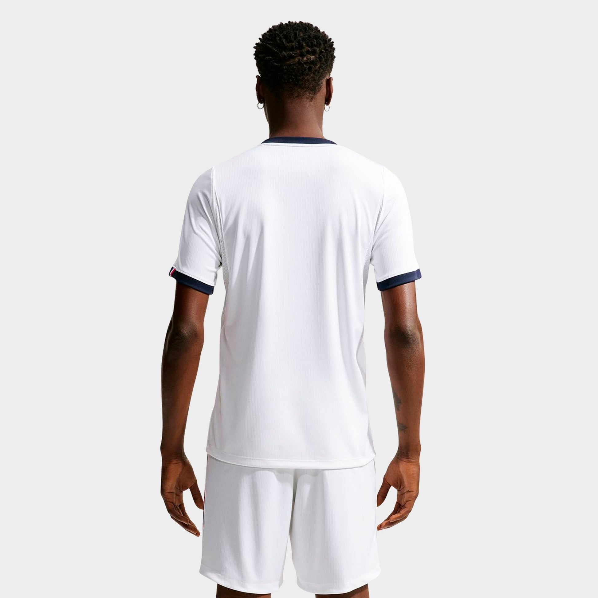 Men's Nike Paris Saint-Germain 2026-27 Stadium Away Dri-FIT Replica Soccer Jersey - White/College Navy/College Navy