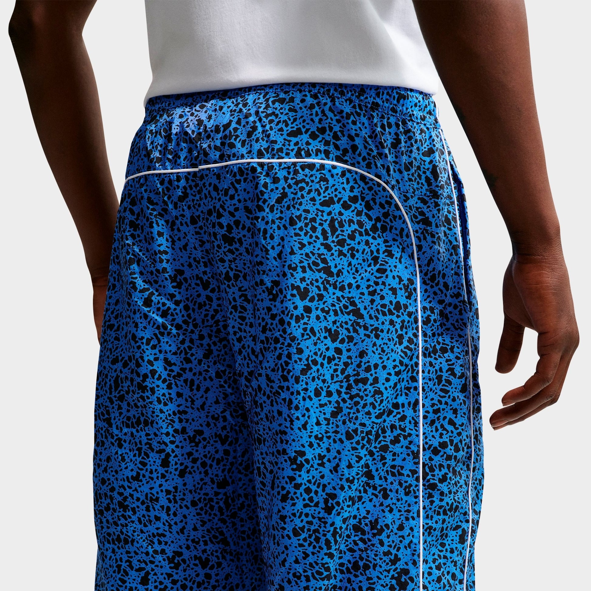 Men's Nike Air Safari Print Woven Pants - Blue Crystal