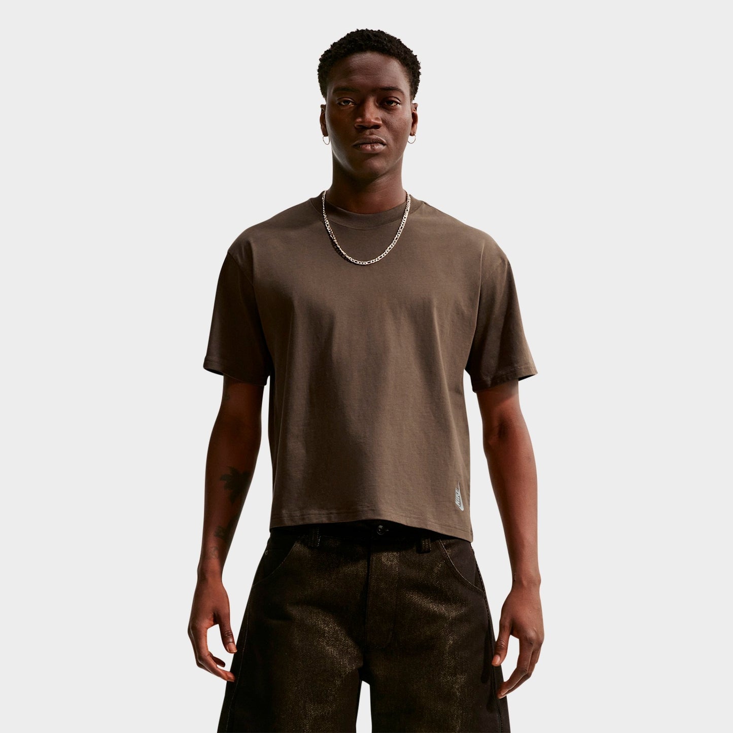 Men's Nike Sportswear Essential Boxy T-Shirt - Dark Hazel