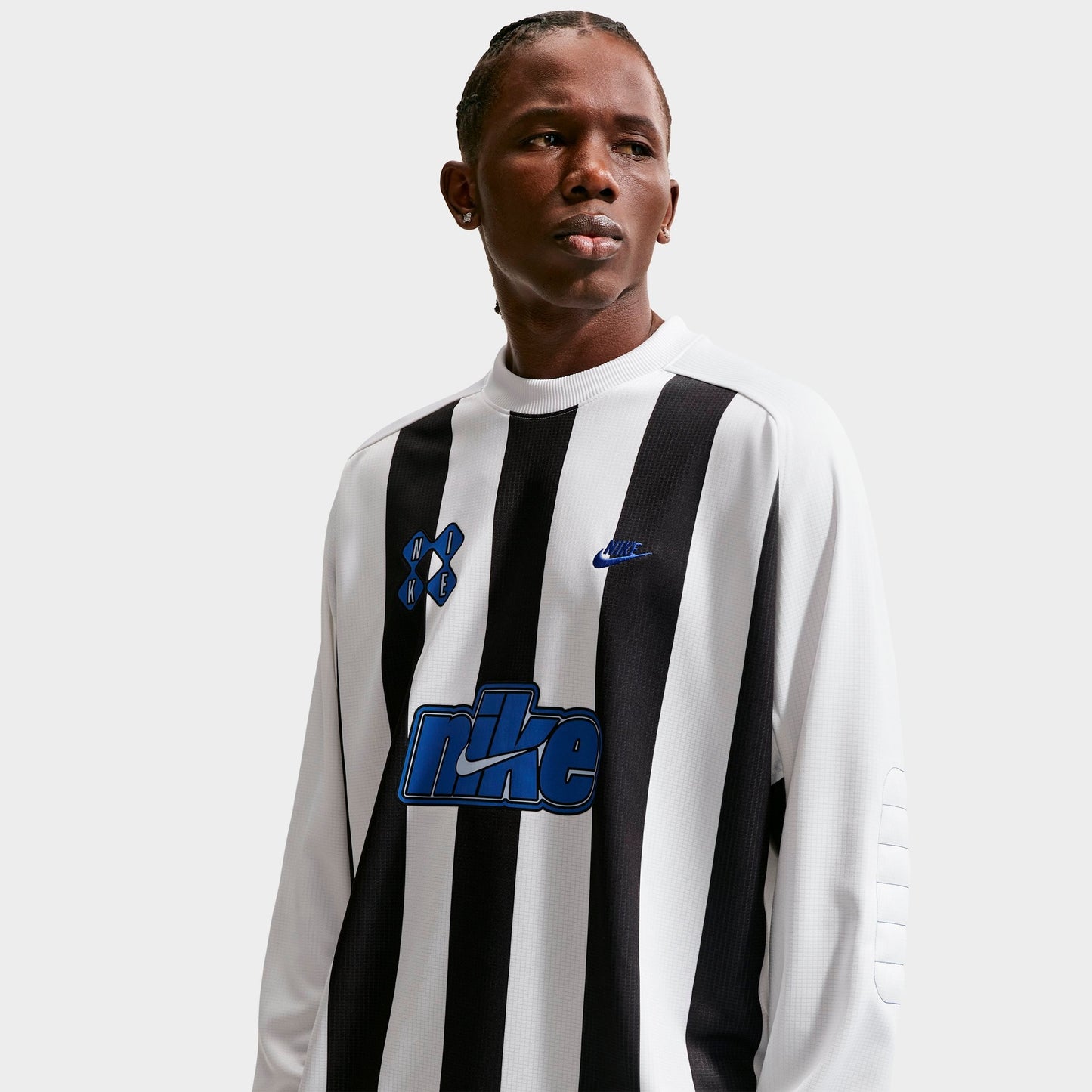Men's Nike Sportswear Club Goalie Top - Black/White/Game Royal