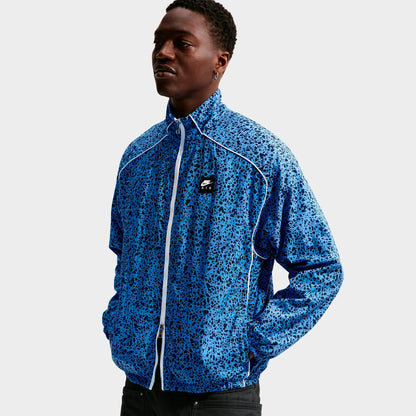 Men's Nike Air Safari Print Woven Jacket - Blue Crystal