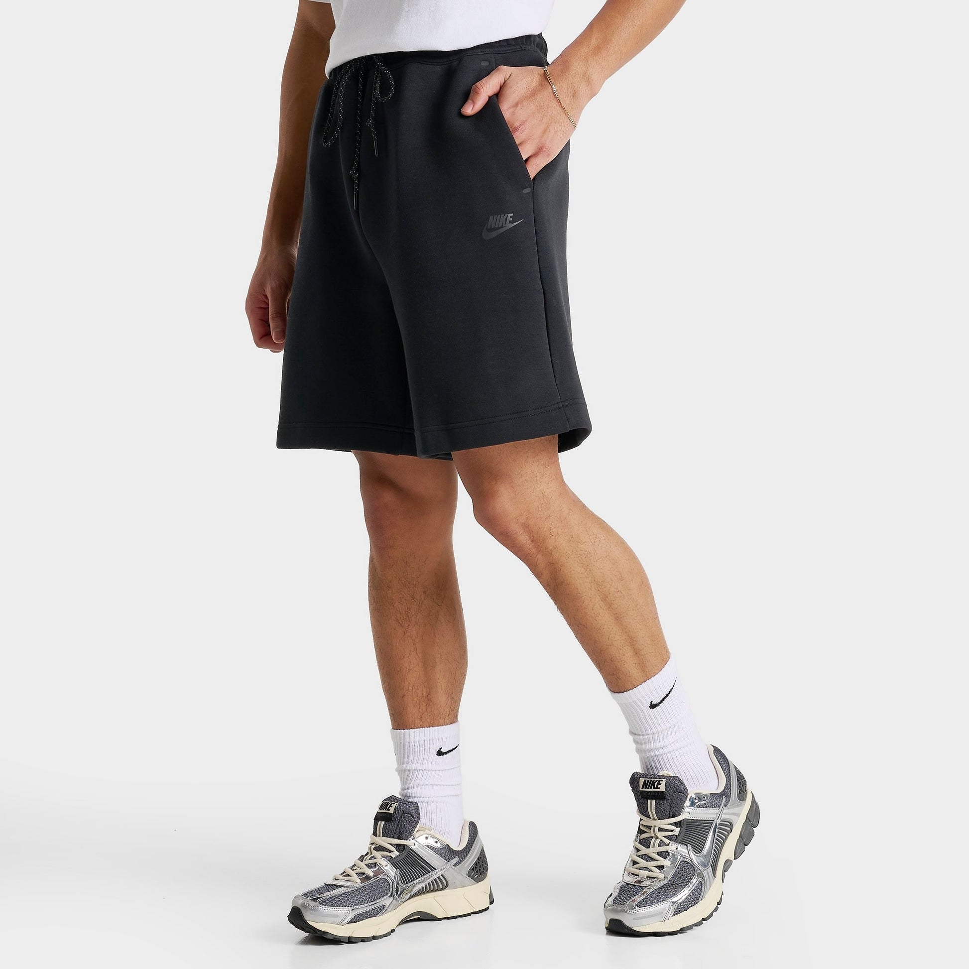 Men's Nike Tech Fleece Shorts - Black/Black