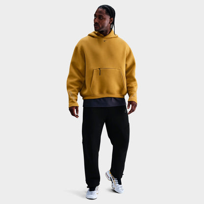 Men's Nike Tech Fleece Open-Hem Pants - Black/Black