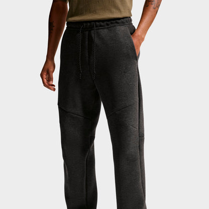 Men's Nike Tech Fleece Open-Hem Pants - Heather/Black