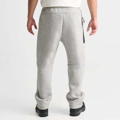 Men's Nike Tech Fleece Open-Hem Pants - Dark Grey Heather/Black