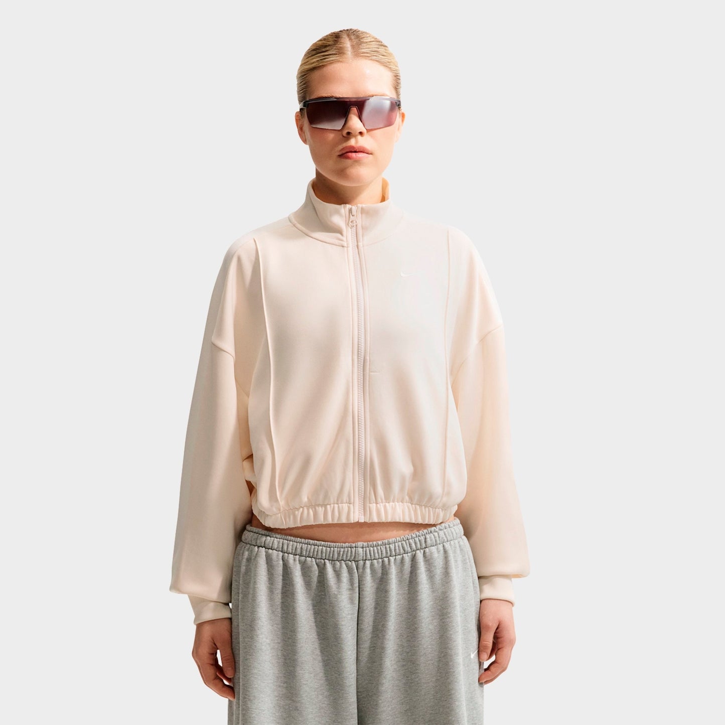 Women's Nike Sportswear Track Jacket - Chalk/Sail/Sail