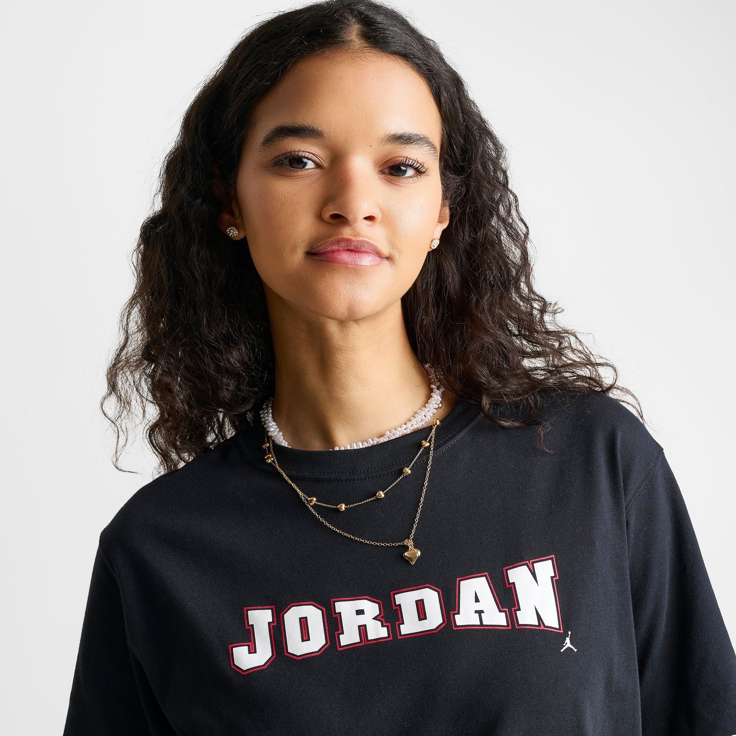 Women's Jordan Varsity Graphic T-Shirt - Black/White