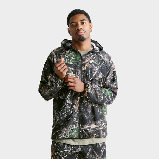 Men's Nike Stride Dri-FIT Realtree Running Jacket - Anthracite/Black