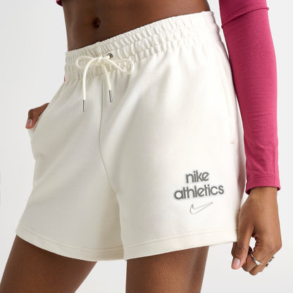 Women's Nike Sportswear Phoenix Fleece Boyfriend Shorts - Sail