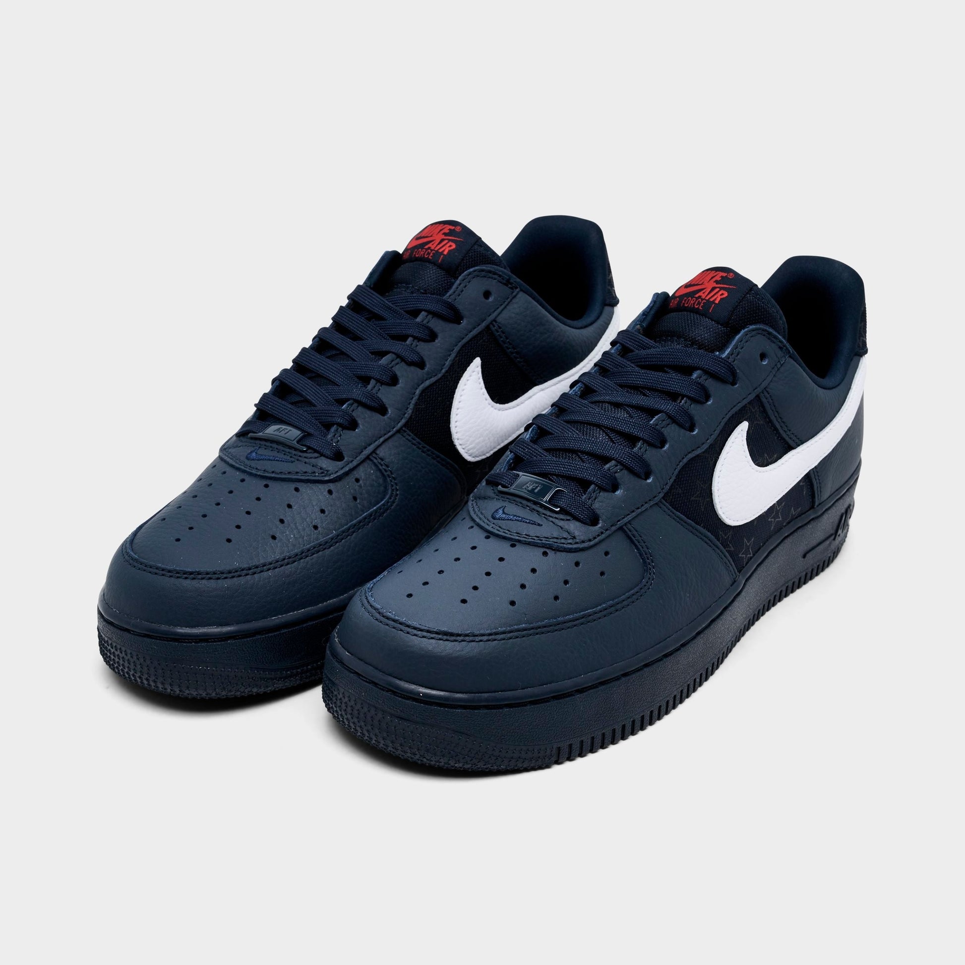 Men's Nike Air Force 1 Low Retro USA Casual Shoes - Multi-Color/Black/Multi-Color